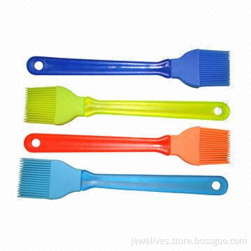 Silicone basting brushes with plastic handle